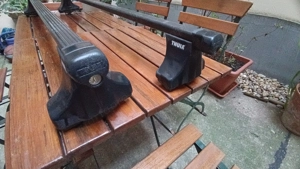 Thule tetősín tető keresztrúd gyors csatis kulcsaival - kép 6