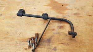 Kymco Agility 125 - 200 plexi tartó konzol - kép 2