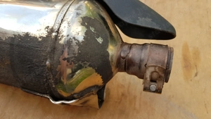 Piaggio Xevo 400 kipufogó dob  bilincses  - kép 4