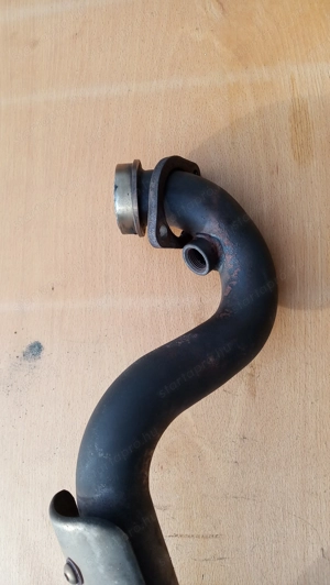 Piaggio Xevo 400 kipufogó könyök leömlő - kép 7