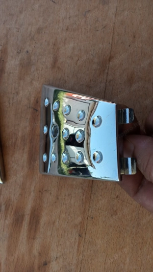 Piaggio Xevo   X8 125 - 400 taposó króm dísz pár - kép 2