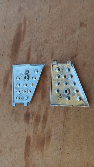 Piaggio Xevo   X8 125 - 400 taposó króm dísz pár - kép 6