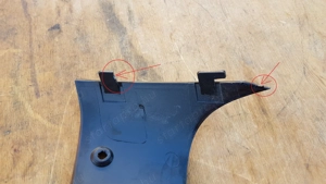 Malaguti Centro 125 - 160 kis plexi sérült - kép 3