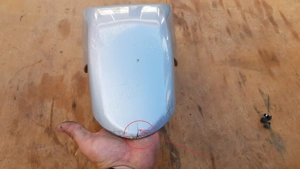 Malaguti Centro 125 - 160 első sárvédő sérült - kép 2