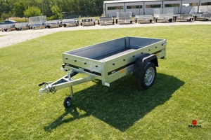 Új 2m-es utánfutó (750kg-os) rendszámmal akciósan bruttó 399.000 Ft - kép 5