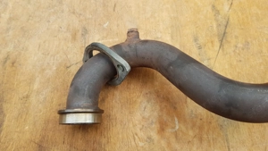 Piaggio Beverly 500 kipufogó könyök hővédő nélkül - kép 2