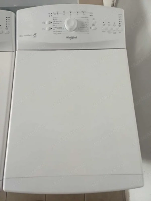 Felújított Whirlpool TDLR 6030L EU N Felültöltős Mosógép [HFV787] 3-6 hónap garancia