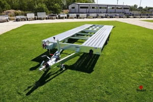 Új autószállító utánfutó (550x210cm - 2700kg) akciósan bruttó 1.890.000 Ft - kép 3