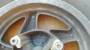 Honda Pantheon 125 - 150 2T első kerék - kép 6