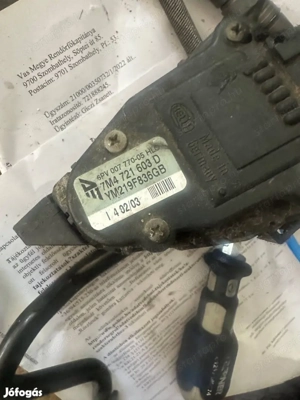 Volkswagen Sharan 7 M elektromos gázpedál 7M4 721 603  - kép 2