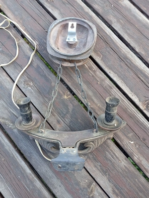 Oroszlán fej motívumos dísz lámpa eladó - kép 2