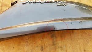 Yamaha Majesty 400 oldalidom jobbos sérült - kép 7