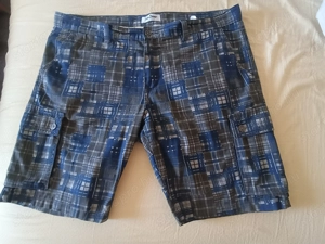 Új John Baner kockás pamut cargo bermuda 58-as méretben .