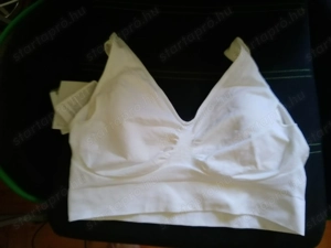 Tesco F&F női fehér sport melltartó XL méret - új  - kép 2