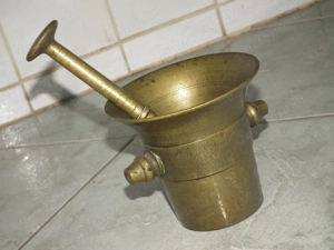 Rézmozsár réz mozsár törővel nr.16