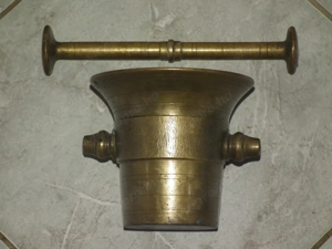 Rézmozsár réz mozsár törővel nr.16 - kép 7