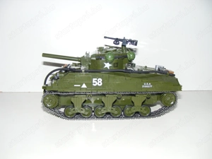 Lego 2. Világháborús Amerikai M4 Sherman Tank harckocsi 1180db + 4 katona ÚJ - kép 9