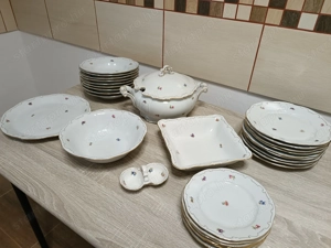 Zsolnay porcelán étkészlet 