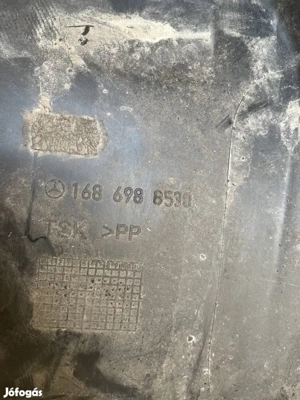 Mercedes W168 sárvédő burkolat és dobbetét 168 698 85 30 168 690 0130 - kép 3