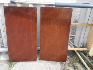 Retro fa étkezőasztal 80x160cm kinyitható - kép 4