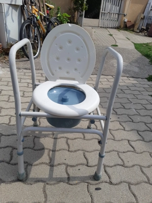 Hordozható REHAB B4323 szobai WC újszerű