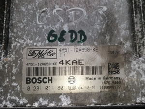 Ford Focus MK2 motorvezérlő ECU 4M51-12A650-KE - kép 2