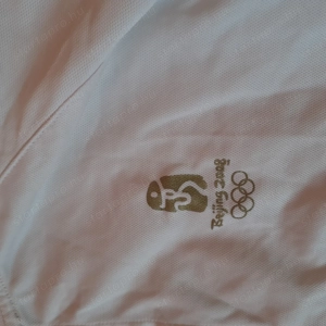 Adidas, galléros, Olimpiai Beijing 2008 póló. M-L. Új - kép 10