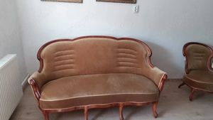 Bécsi barokk szalongarnitúra eladó - kép 2
