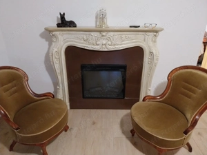 Bécsi barokk szalongarnitúra eladó - kép 4