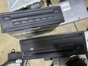 Audi A8 D3 elektronika 2004 - 2010 posta megoldható 4E0 907 553 H felfüggesztés szabályzó - kép 7