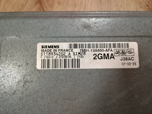 Ford Focus MK2 motorvezérlő ECU 7M51-12A650-AFA - kép 2