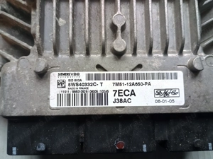 Ford Focus MK2 motorvezérlő ECU 7M51-12A650-PA - kép 2