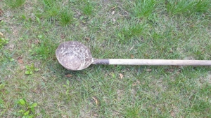 Hosszúnyelű kőműves merőkanál eladó - kép 5