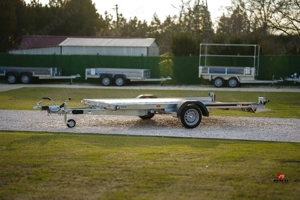Akció! Új billenős autószállító utánfutó (350x180cm - 1800kg) most bruttó 1.199.000 Ft - kép 4