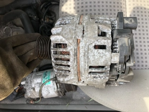 Volkswagen Polo 9N Skoda Fabia I generátor  M posta megoldható - kép 2