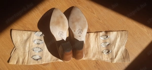 AKCIÓ! Bőrből készült, kényelmes csizma eladó. - kép 2