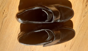 AKCIÓ! Tépőzáras, kényelmes, fekete színű, cipő, eladó. - kép 3