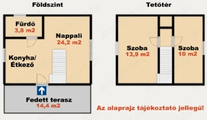 Pest megye Dömsöd  Hhorgászparadicsomában  2 szintes nyaraló eladó! - kép 2