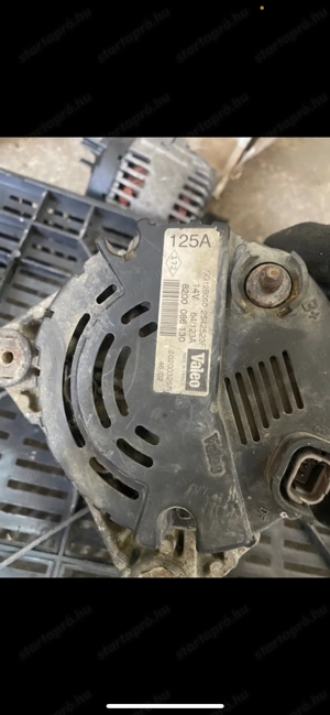 Renault Opel 1.9 DTI DCI generátor 8200 086 130 posta megoldható - kép 2