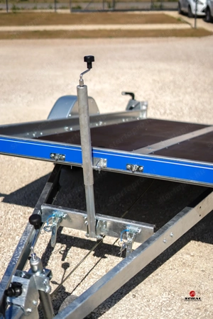 Black Friday Akció! Új 3m-es billenős fékes utánfutó rendszámmal csak 827.000 Ft - kép 5