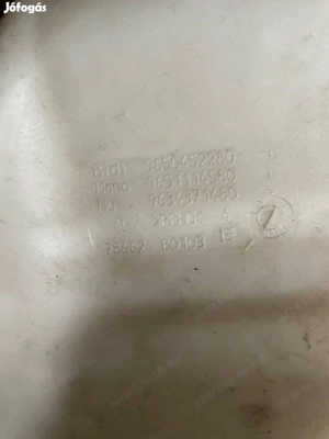 Peugeot 307 ablakmosó tartály 9650452280 posta megoldható kizárólag telefonon érdeklődjön - kép 2