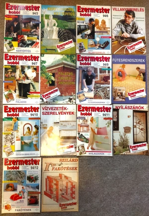 Ezermester barkács újságok az 1990-es évekből 97 db - kép 4