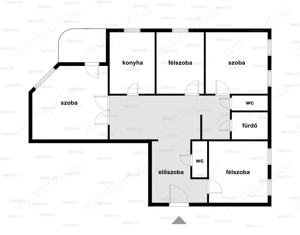 Budapest IV. kerületében, Káposztásmegyer I.-en eladó 84 nm lakás, ugyanekkora terasz résszel!