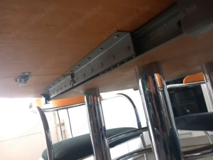 Német faasztal 6 székkel top állapotban - kép 5