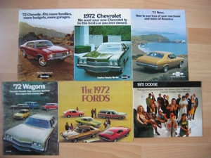 Régi autó leírások, prospektusok eladók. - kép 4