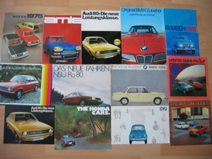 Régi autó leírások, prospektusok eladók. - kép 6