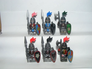 Lego Castle figurák Classic Castle Crusader Wolfpack Fright Knight Forestman Black Falcon katonák 6d - kép 9