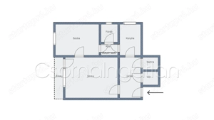 Csorna - földszinti 2 szobás lakás eladó - kép 8