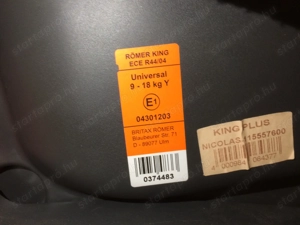 Römer gyerek ülés, autós gyerek ülés - kép 5