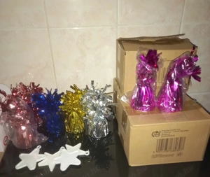 Üzletbezárás miatt 54 db. lufinehezék eladó, ÚJ! - kép 3